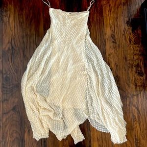 Strapless Free People dress